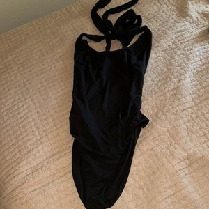 One piece swim black
